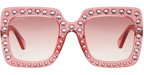 pink and green gucci sunglasses|pink oversized Gucci sunglasses.